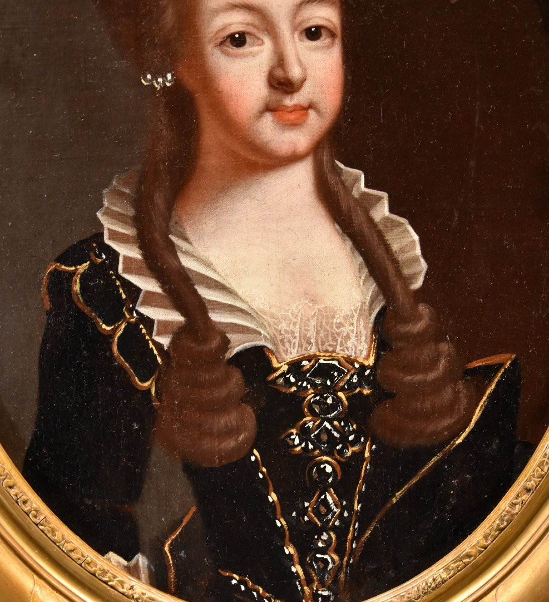 Philip V, King Of Spain And Louise Of Savoy, Circle Of Pierre Gobert (1662 - 1744)-photo-3