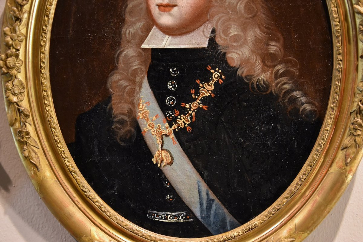 Philip V, King Of Spain And Louise Of Savoy, Circle Of Pierre Gobert (1662 - 1744)-photo-4