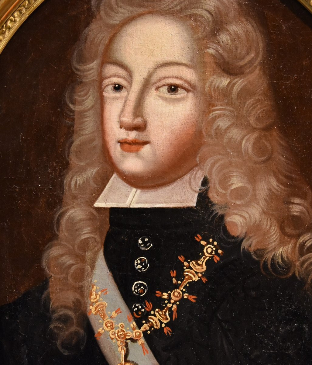 Philip V, King Of Spain And Louise Of Savoy, Circle Of Pierre Gobert (1662 - 1744)-photo-6