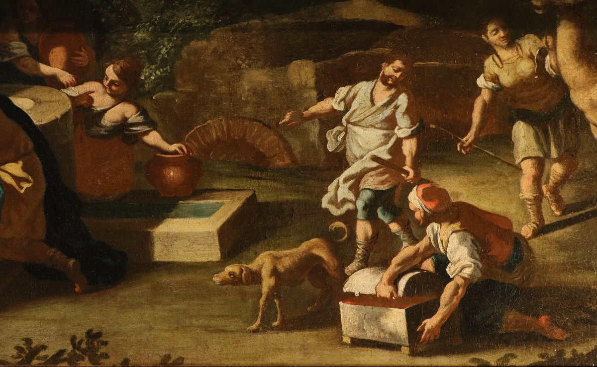 Rebecca At The Well, Francesco De Mura (naples 1696 - Naples 1782) Workshop-photo-1