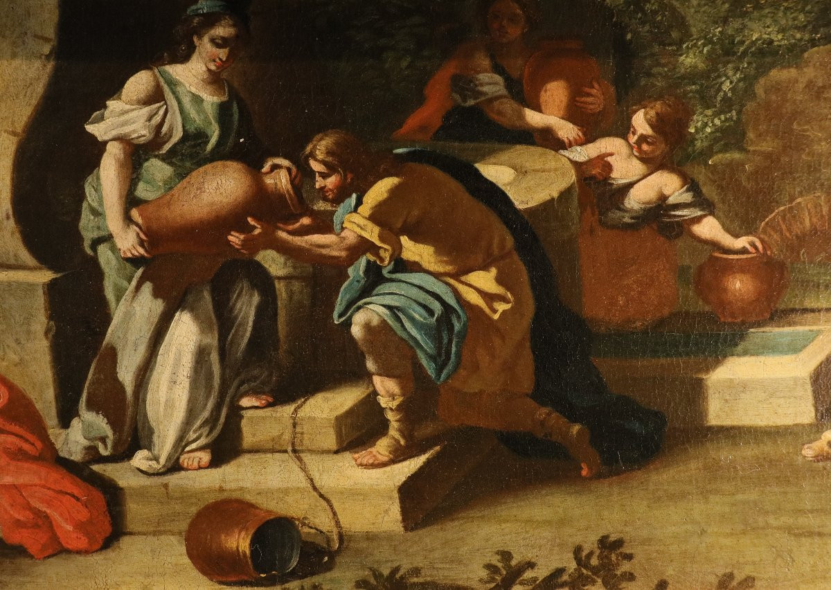 Rebecca At The Well, Francesco De Mura (naples 1696 - Naples 1782) Workshop-photo-2