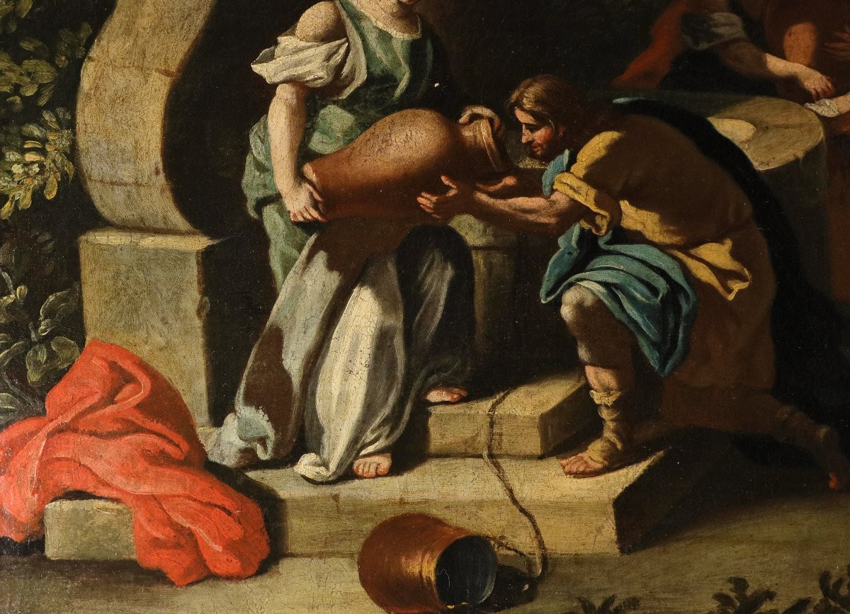 Rebecca At The Well, Francesco De Mura (naples 1696 - Naples 1782) Workshop-photo-4