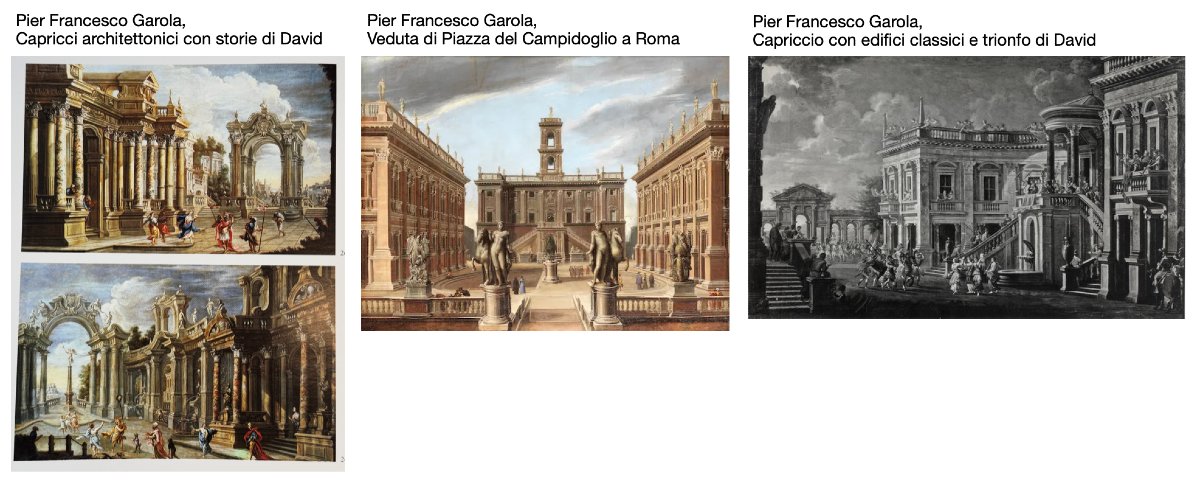 Pier Francesco Garola (Turin 1638 - Rome 1716), Capriccio architectural avec vue côtière-photo-4
