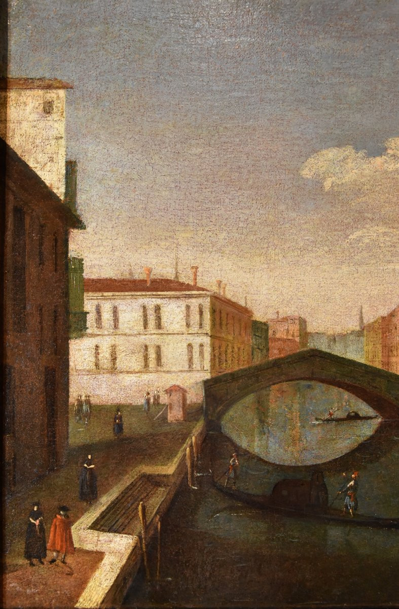 Vue De Venise Avec Le Pont Des Guglie, Gabriele Bella (venise 1730 - Venise 1799)-photo-1