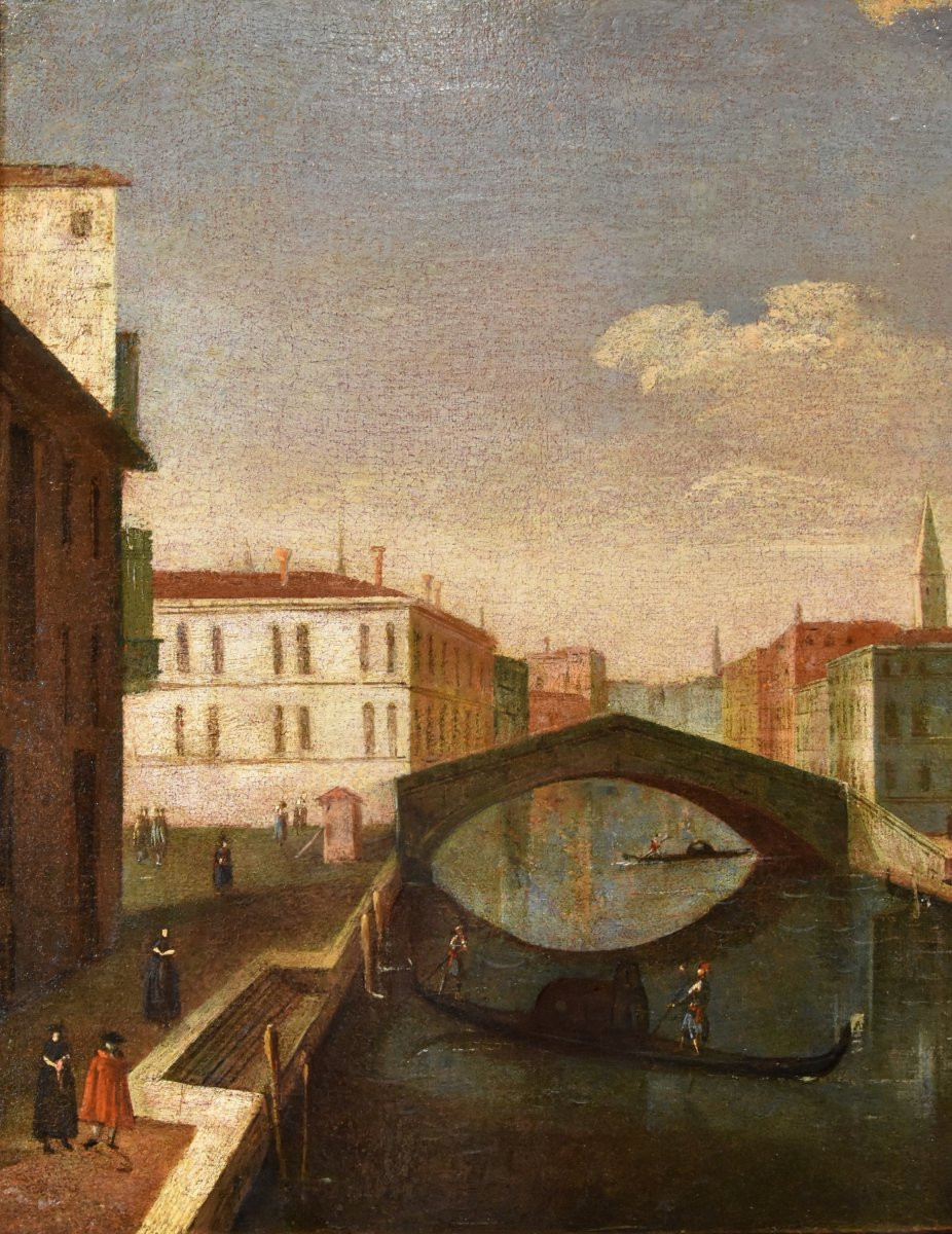 Vue De Venise Avec Le Pont Des Guglie, Gabriele Bella (venise 1730 - Venise 1799)-photo-2