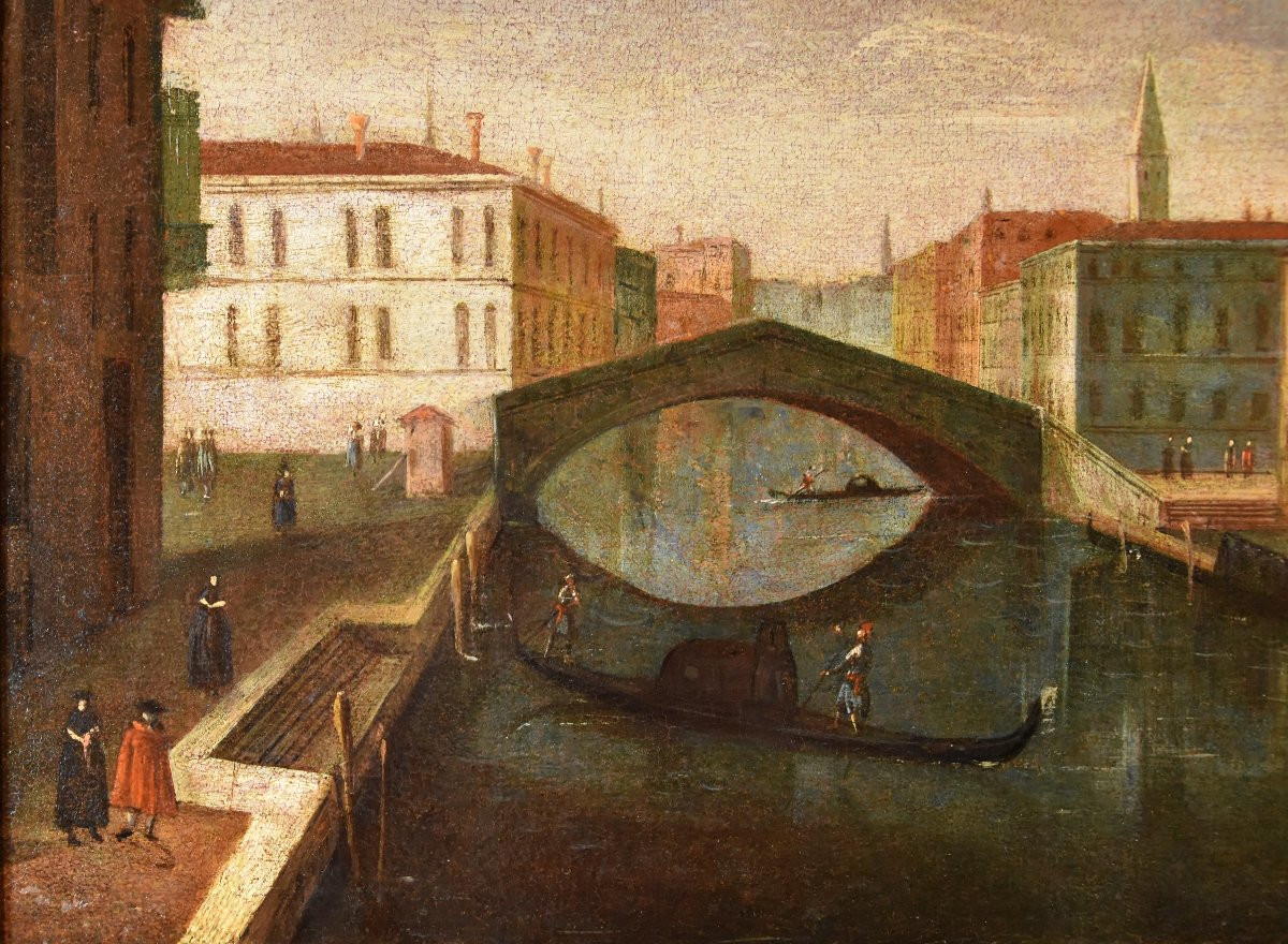 Vue De Venise Avec Le Pont Des Guglie, Gabriele Bella (venise 1730 - Venise 1799)-photo-5