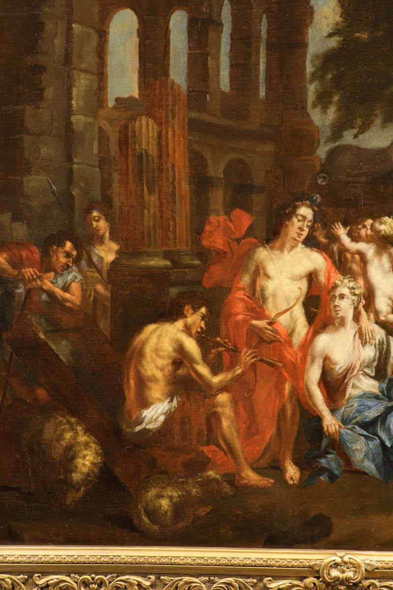 Le mythe d'Apollon et d'Issé, Gérard de Lairesse (Liège 1641 - Amsterdam 1711) atelier-photo-3