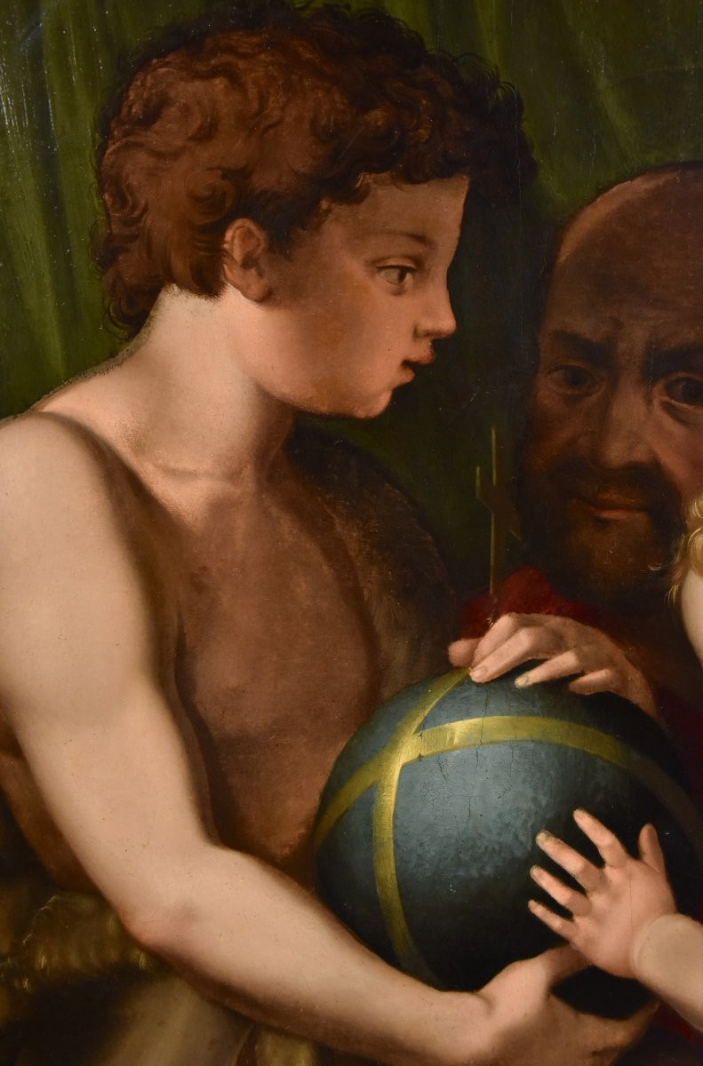 The Holy Family With San Giovannino, Agnolo Bronzino (florence 1503 -1572)-photo-4