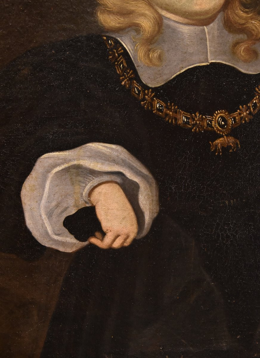 Portrait De Charles II, Roi d'Espagne -  Juan Bautista Martínez Del Mazo (1611 - 1667) -photo-4