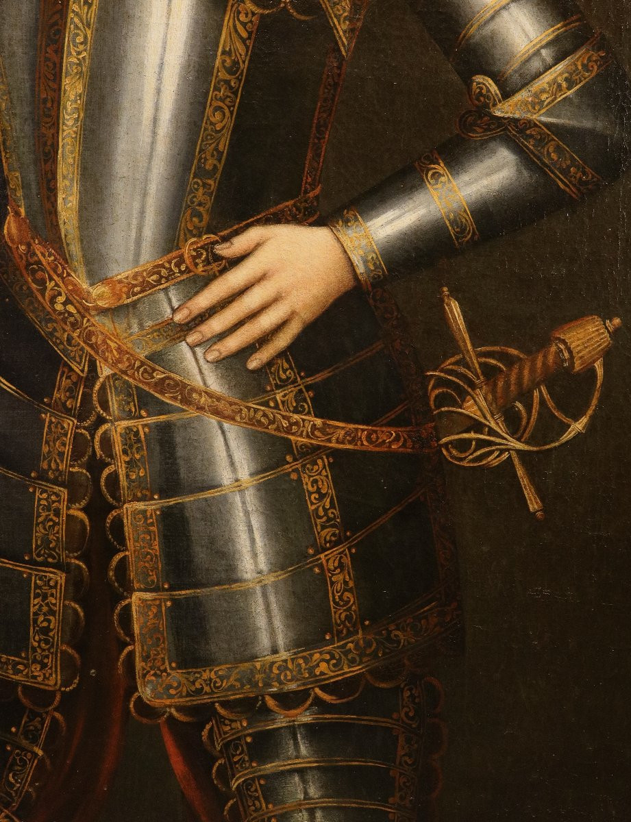 Justus Sustermans (Anvers 1597 - Florence 1681), Portrait de Ferdinand II de Médicis-photo-3