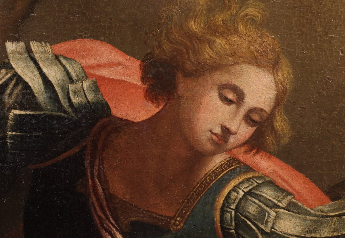 Saint Michael The Archangel Workshop Of Guido Reni (1575–1642)-photo-4