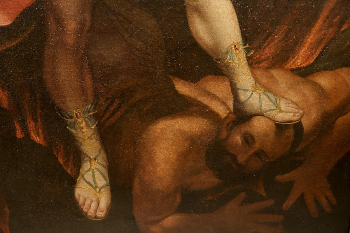 Saint Michael The Archangel Workshop Of Guido Reni (1575–1642)-photo-5