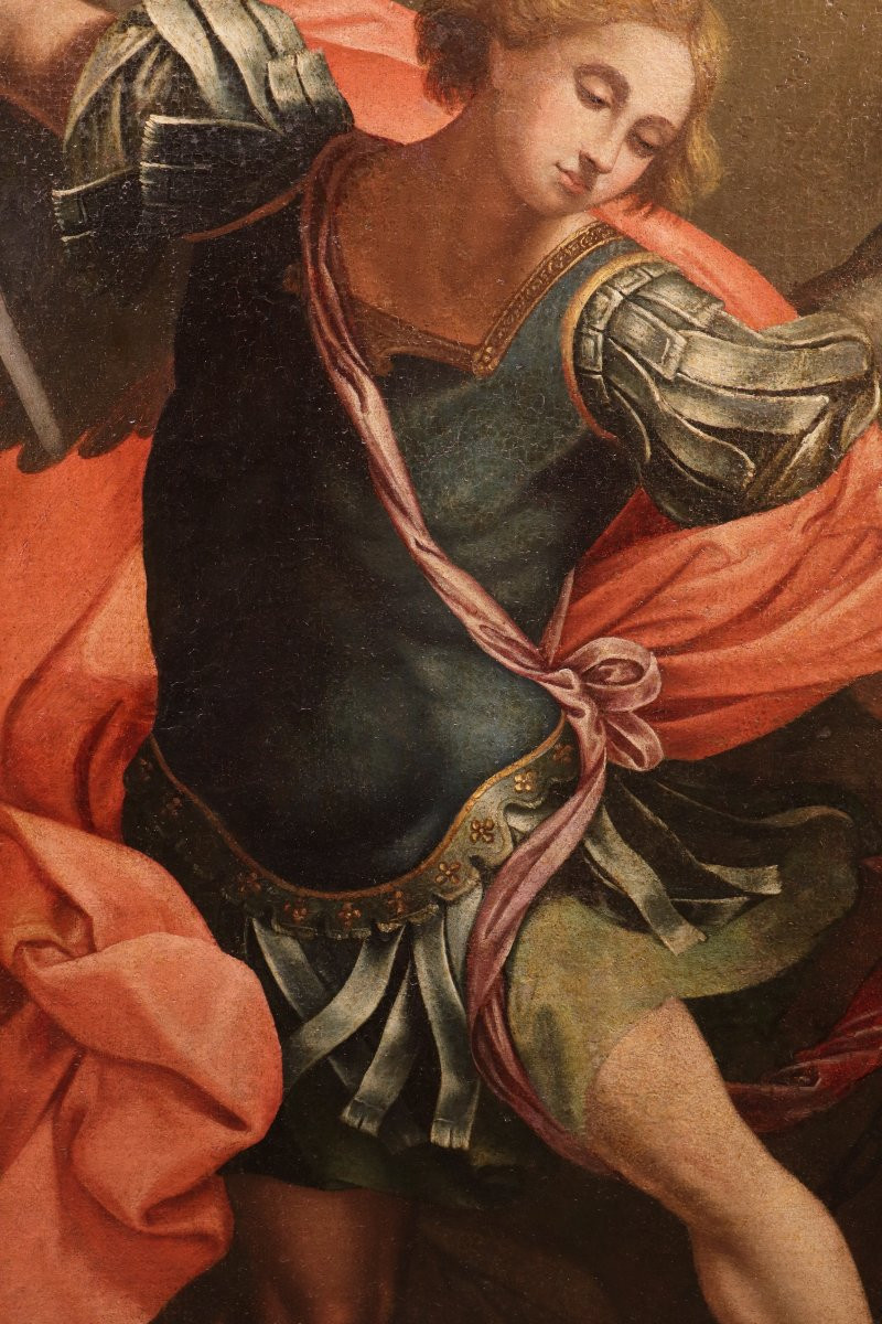 Saint Michael The Archangel Workshop Of Guido Reni (1575–1642)-photo-6