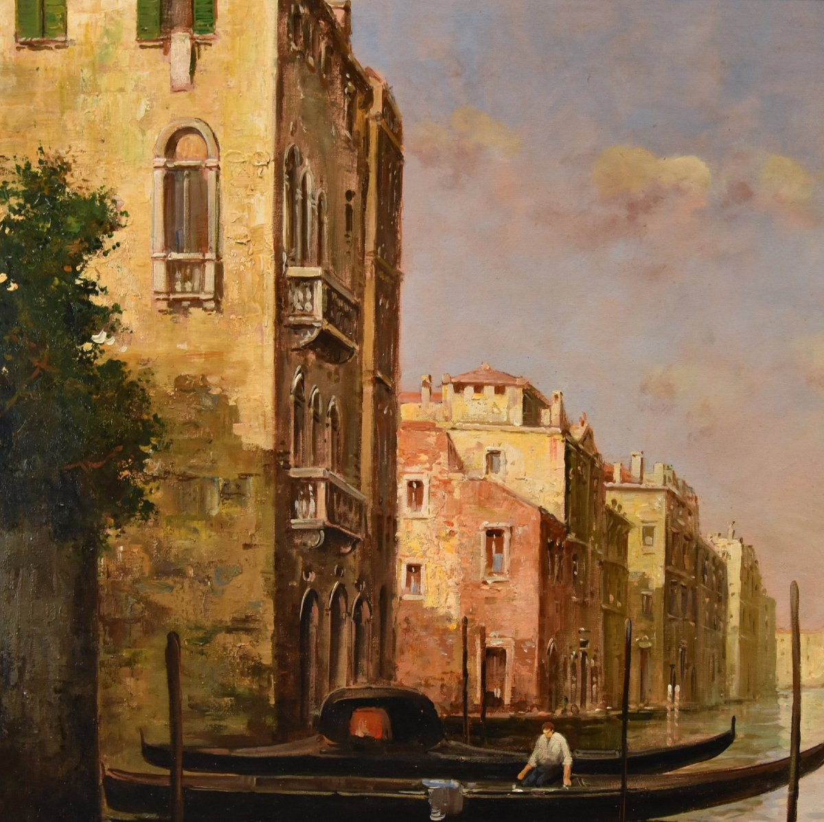 Vue De Venise Avec Le Grand Canal, Antoine Bouvard Dit Marc Aldine (l'isère 1875 - Paris 1957)-photo-6