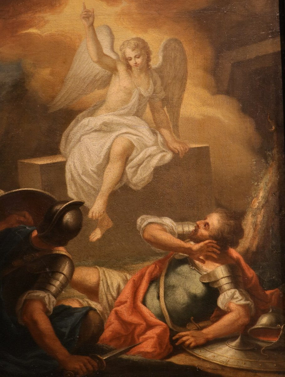 The Angel Of The Resurrection Appears To The Soldiers, Carlo Maratta (camerano 1625 –rome 1713)-photo-3