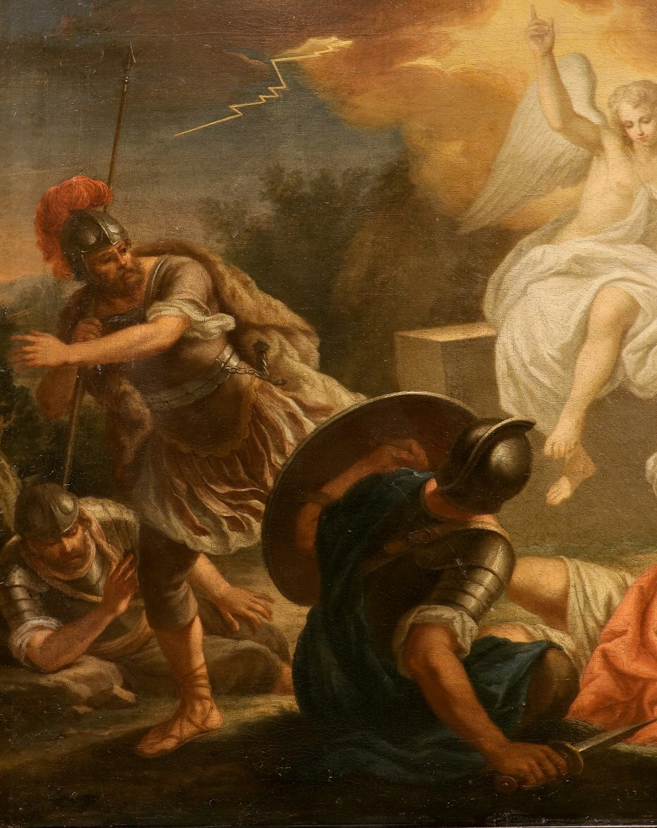 The Angel Of The Resurrection Appears To The Soldiers, Carlo Maratta (camerano 1625 –rome 1713)-photo-4
