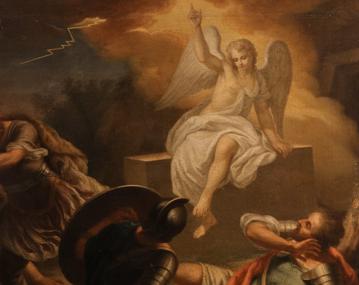 The Angel Of The Resurrection Appears To The Soldiers, Carlo Maratta (camerano 1625 –rome 1713)-photo-1