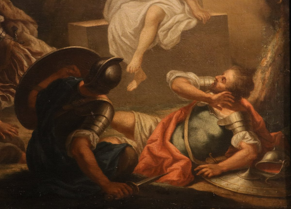 The Angel Of The Resurrection Appears To The Soldiers, Carlo Maratta (camerano 1625 –rome 1713)-photo-2