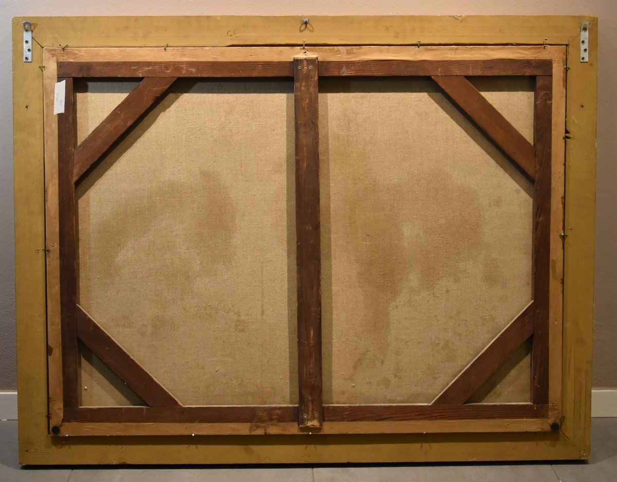 Léda Et Le Cygne, Peintre Français De La Fin Du XVIIIe-photo-8