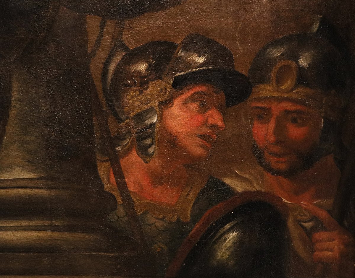 Samson And Delilah, Antonio Molinari (venice, 1655–1704) Attributed To-photo-5