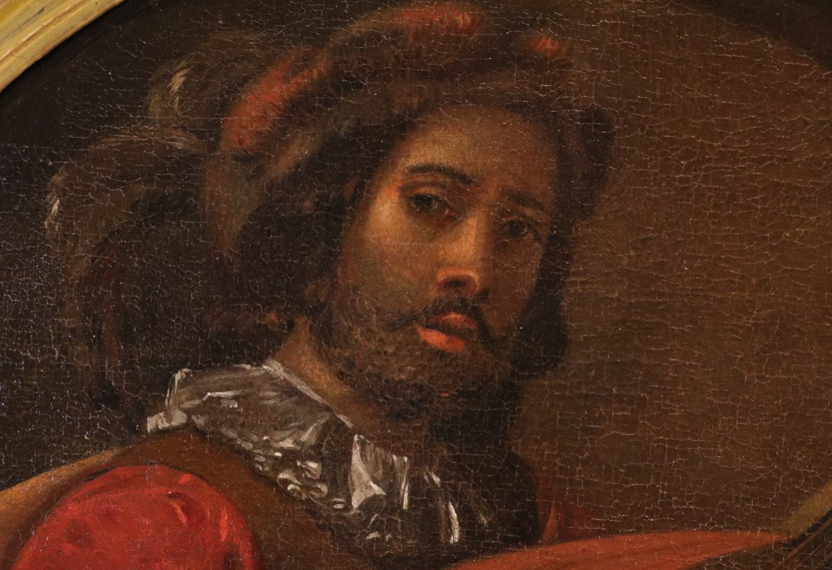 Le joueur de luth, Nicolas Tournier (Montbéliard, 1590 – Toulouse, vers 1638)-photo-4