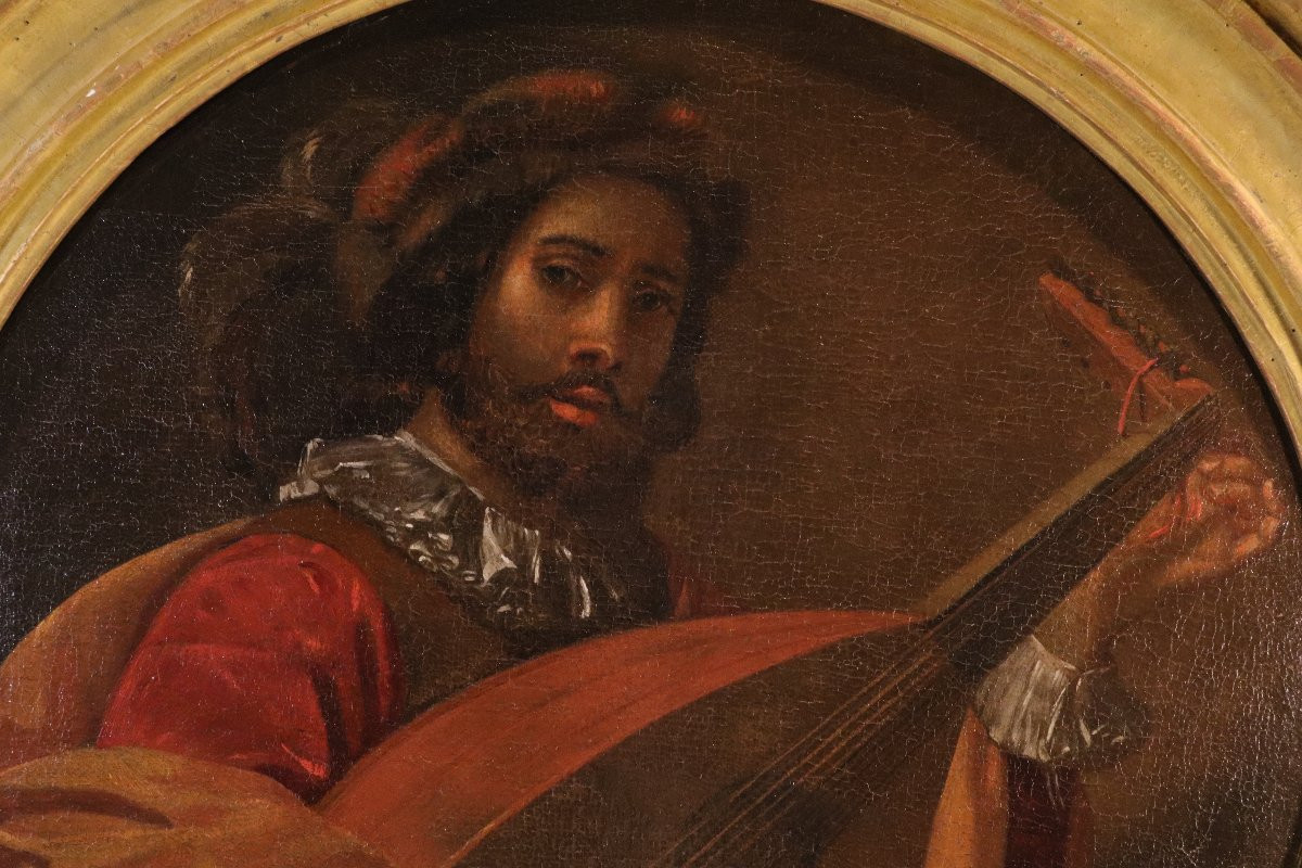 Le joueur de luth, Nicolas Tournier (Montbéliard, 1590 – Toulouse, vers 1638)-photo-1