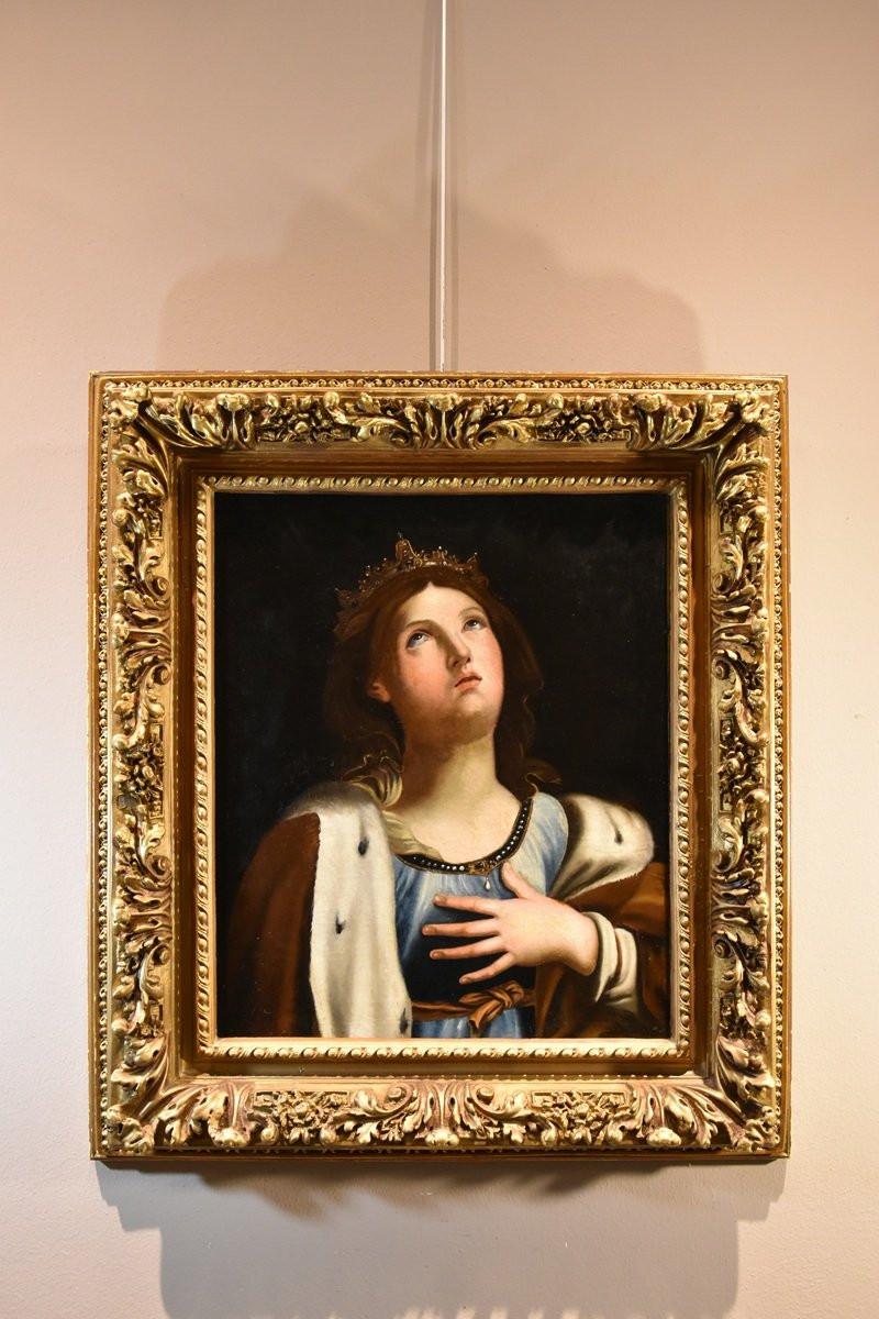Sainte Catherine d'Alexandrie, Guido Reni (Bologne 1575 - 1642) Atelier De-photo-2