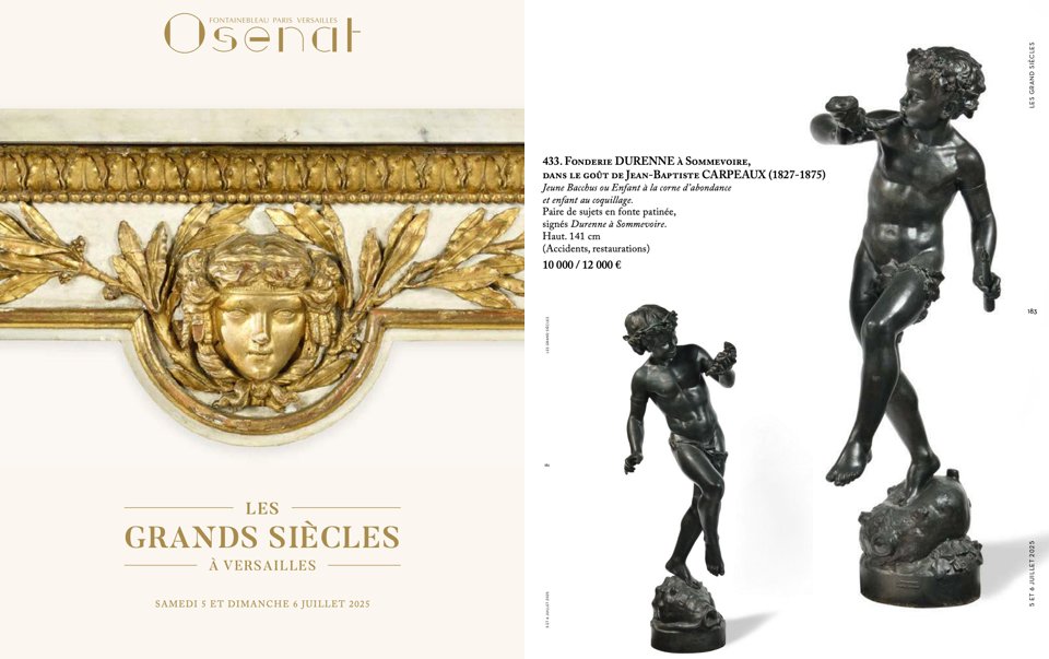 Paire de satyres dansants en bronze, Edouard Drouot (Sommevoir 1859 - Paris 1945)  dans le goût-photo-7