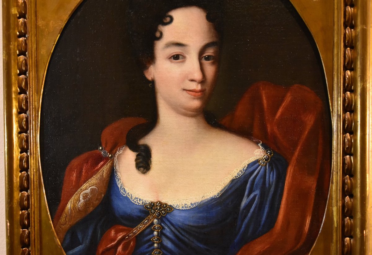 Portrait Of Anne Marie d'Orléans, Domenico Parodi (genoa, 1672 - 1742)-photo-3