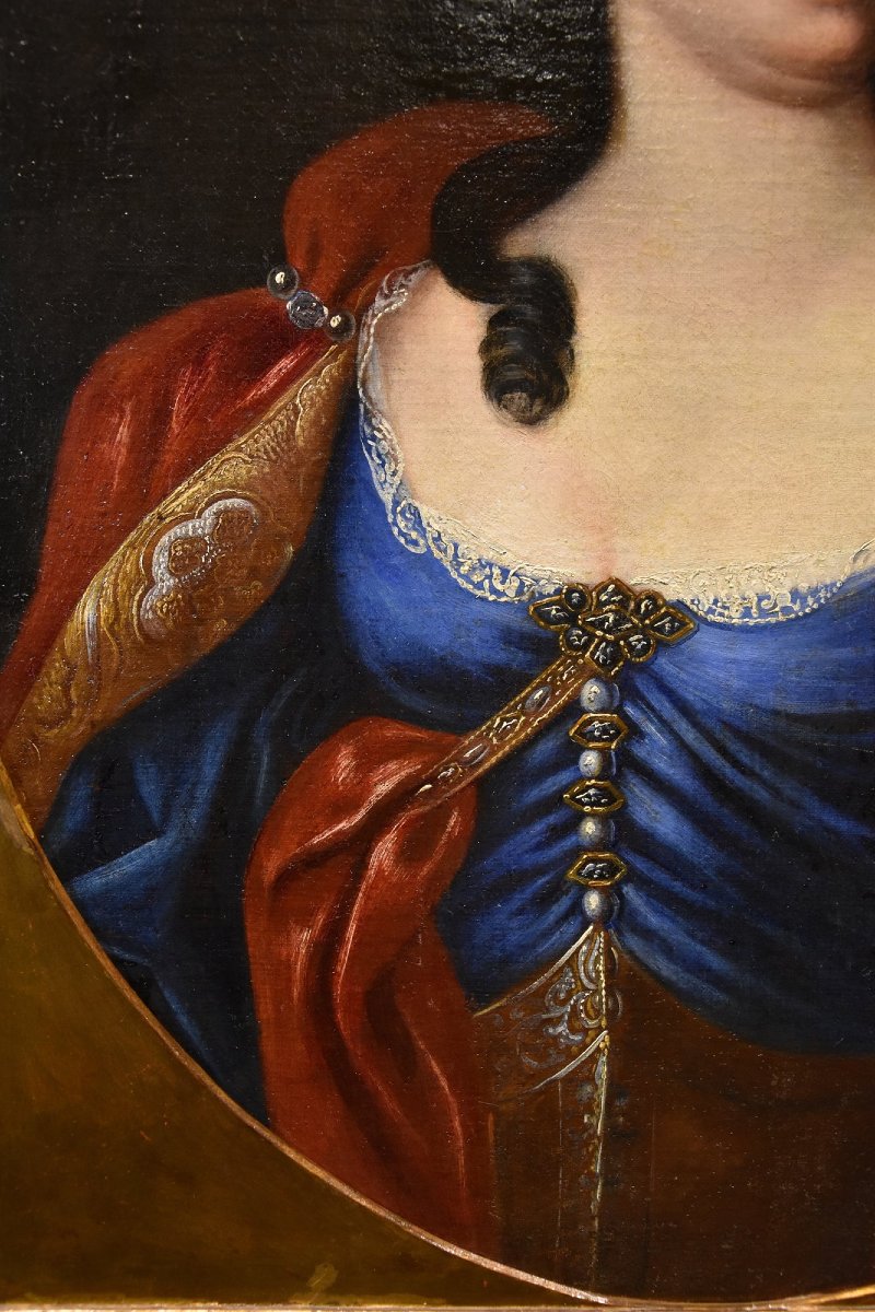 Portrait Of Anne Marie d'Orléans, Domenico Parodi (genoa, 1672 - 1742)-photo-5