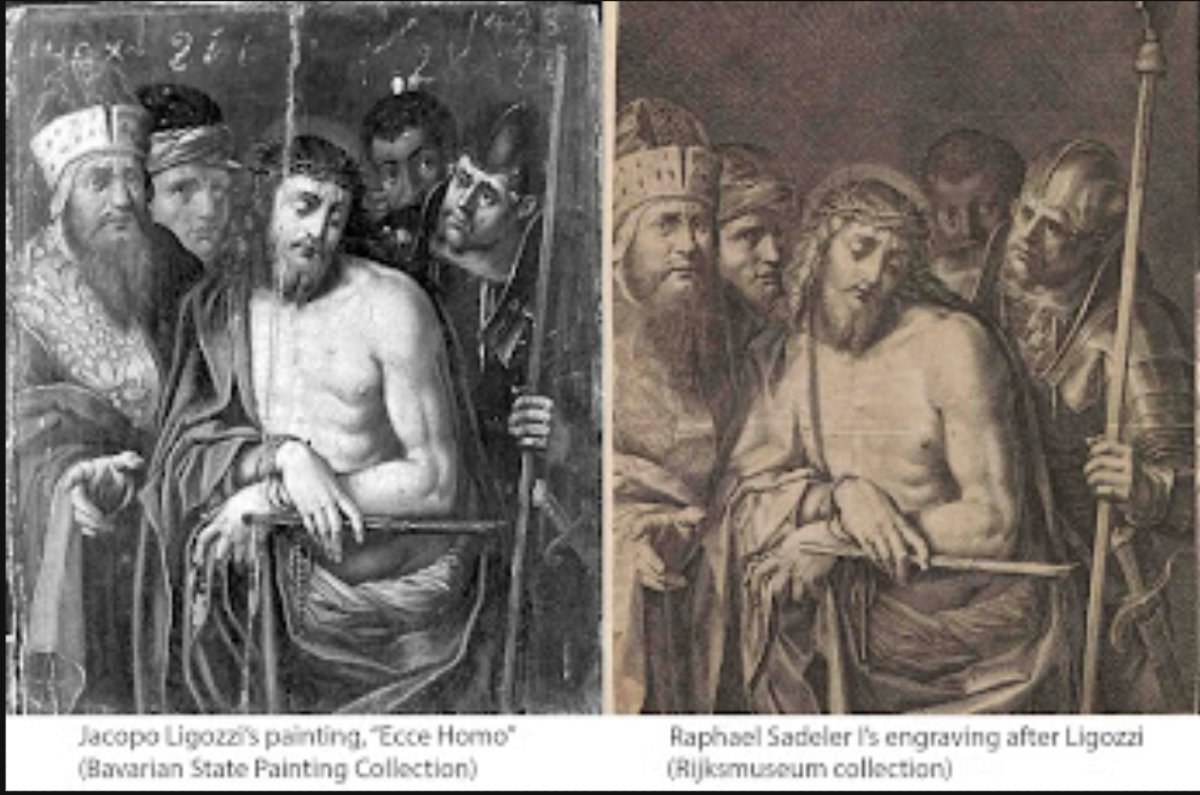 Ecce Homo, Jacopo Ligozzi (verona 1547 – Florence 1627) Workshop Of-photo-4