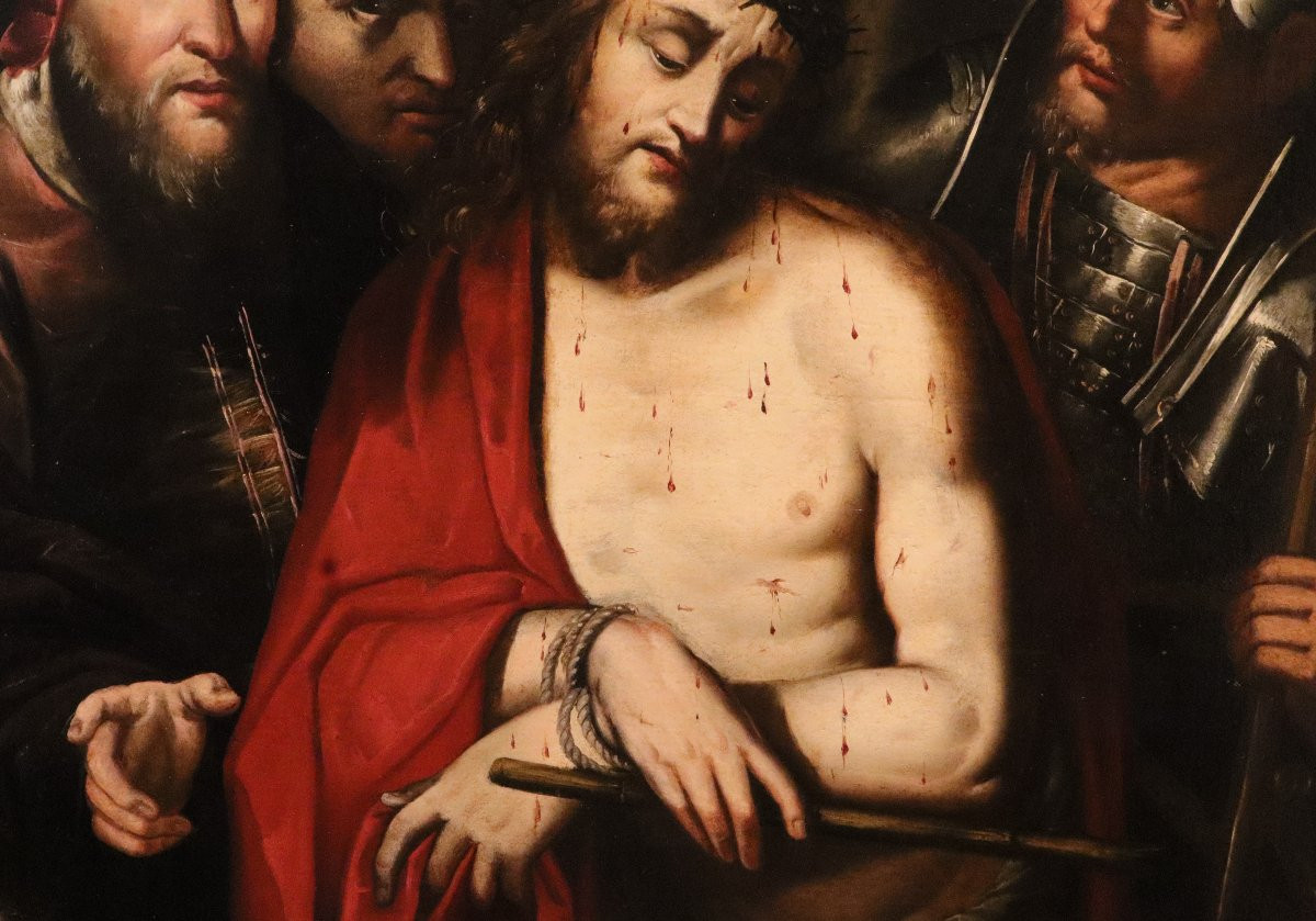 Ecce Homo, Jacopo Ligozzi (verona 1547 – Florence 1627) Workshop Of-photo-3