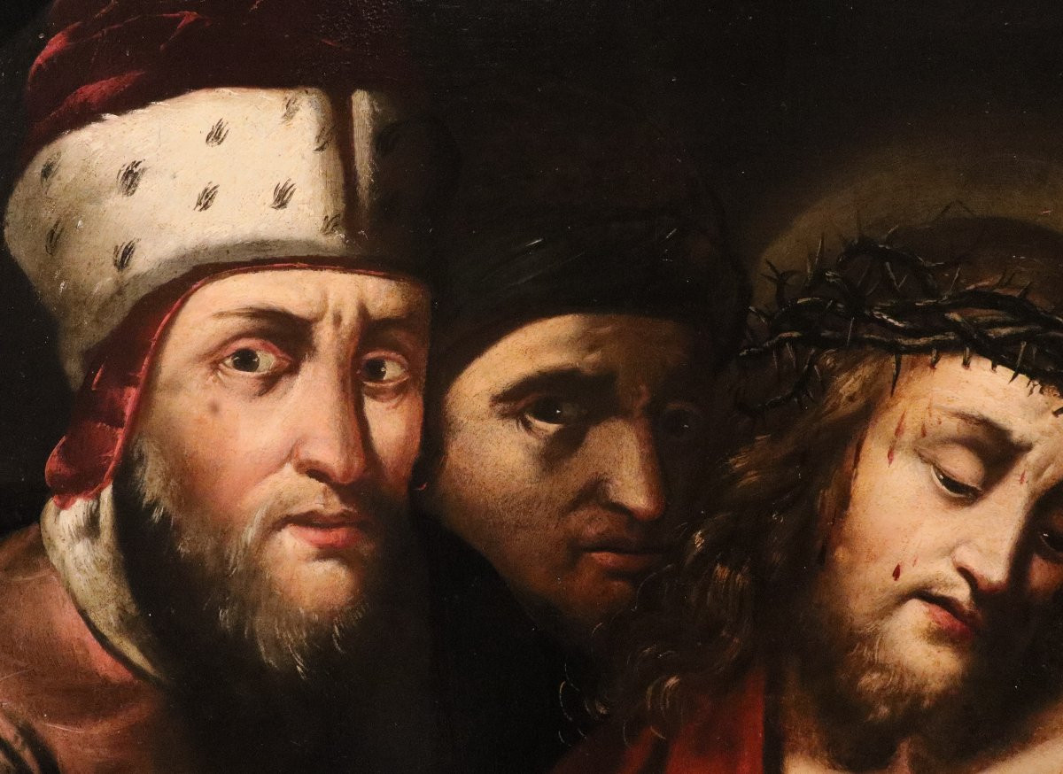 Ecce Homo, Jacopo Ligozzi (verona 1547 – Florence 1627) Workshop Of-photo-4