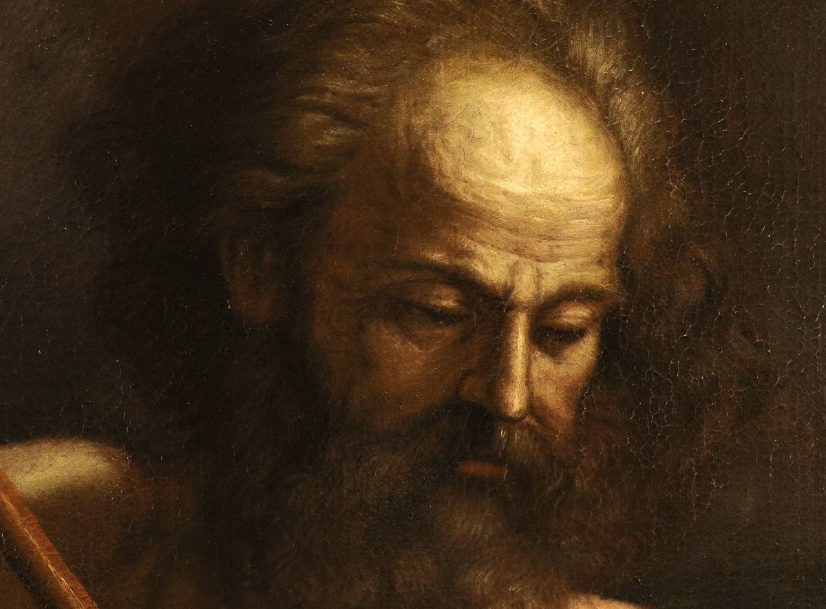 Neptune émergeant de la mer, Guercino (Cento, 1591 - Bologne, 1666) Atelier de-photo-4