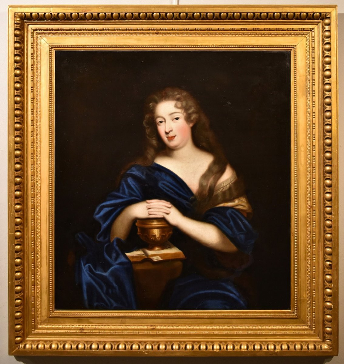 Pierre Mignard (Troyes 1612 - Paris 1695), Portrait De Louise Renée Keroualle-photo-2
