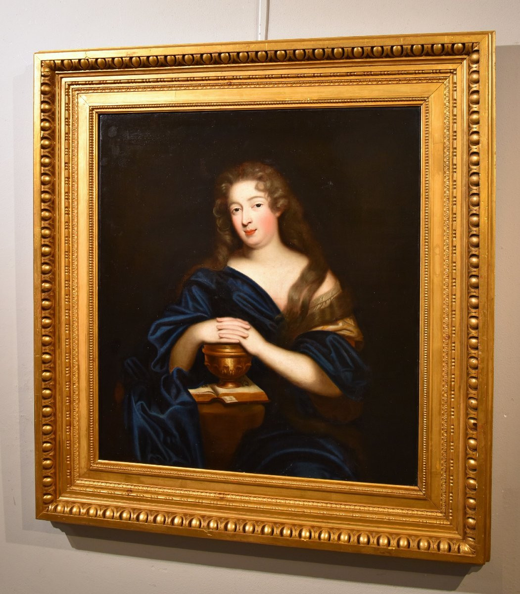 Pierre Mignard (Troyes 1612 - Paris 1695), Portrait De Louise Renée Keroualle-photo-4