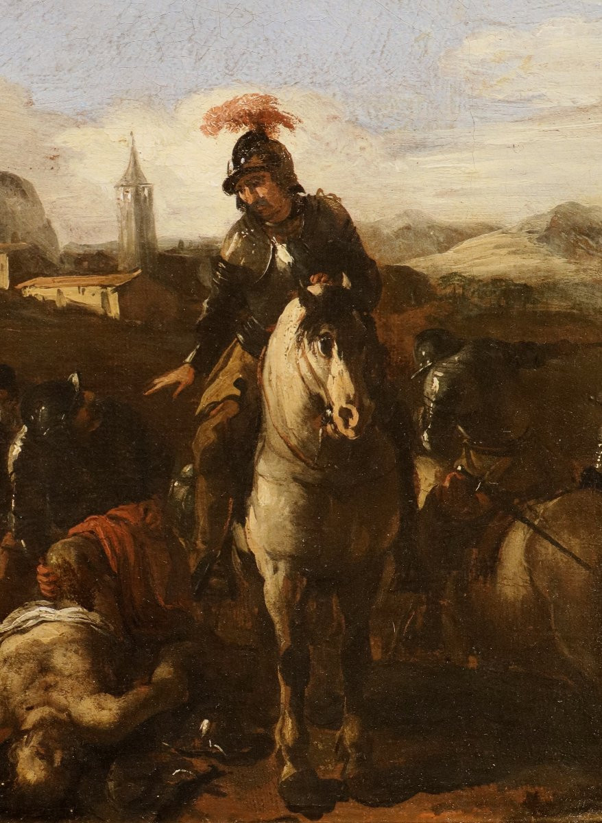 Battle Scene, Michelangelo Cerquozzi (rome 1602–1660) Circle-photo-2