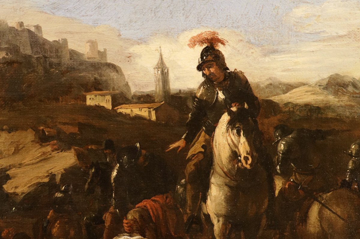 Battle Scene, Michelangelo Cerquozzi (rome 1602–1660) Circle-photo-5