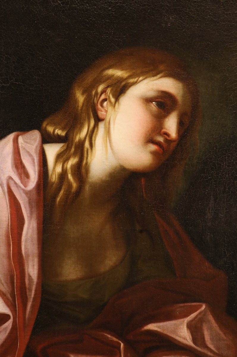 Marie-Madeleine pénitente, Atelier de Guido Reni (Bologne, 1575 – Bologne, 1642)-photo-3