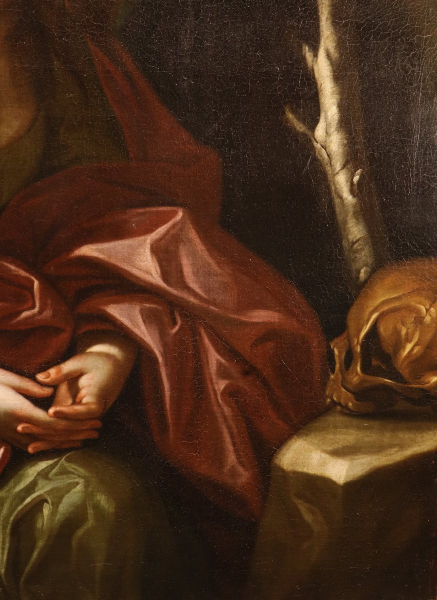 Marie-Madeleine pénitente, Atelier de Guido Reni (Bologne, 1575 – Bologne, 1642)-photo-4