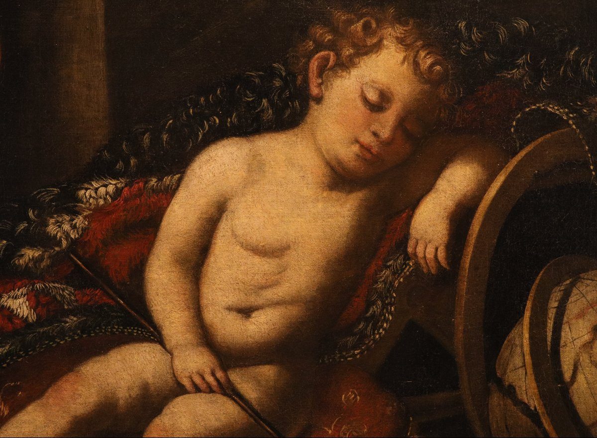 Vanitas, Cercle d'Antonio Tibaldi (Rome, vers 1635 - après 1675)-photo-5