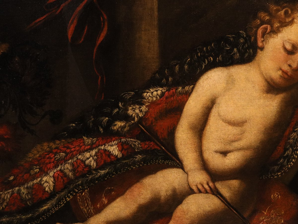 Vanitas, Cercle d'Antonio Tibaldi (Rome, vers 1635 - après 1675)-photo-6