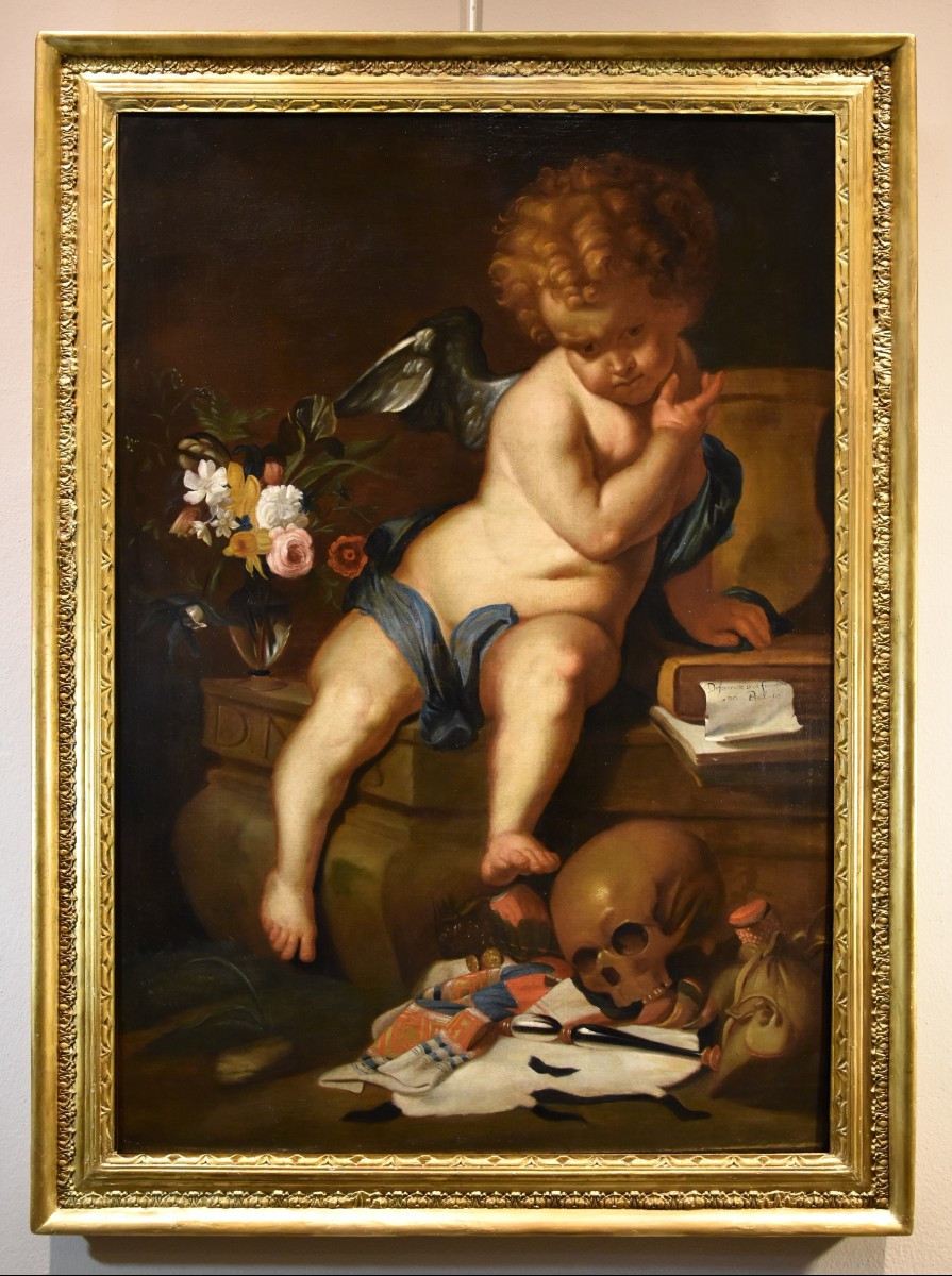 Vanitas (comme Allégorie de la Vie), Erasmus Quellinus II (Anvers 1607 - 1672)