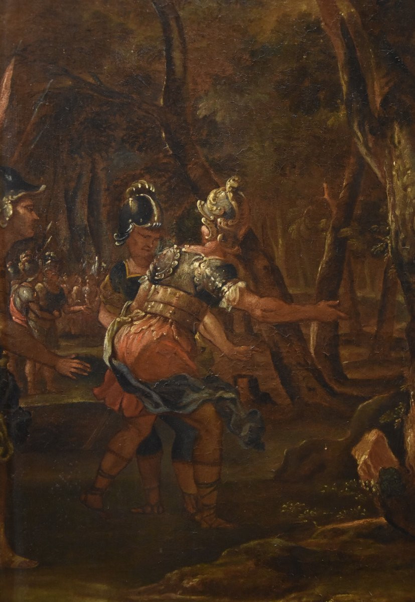 Alexander The Great Shows Mercy To The Persians, Francesco Fontebasso (venice 1709–1769)-photo-3
