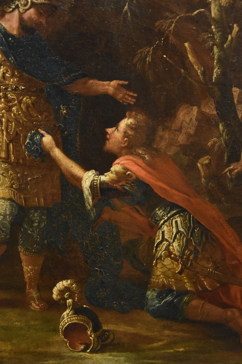 Alexander The Great Shows Mercy To The Persians, Francesco Fontebasso (venice 1709–1769)-photo-6
