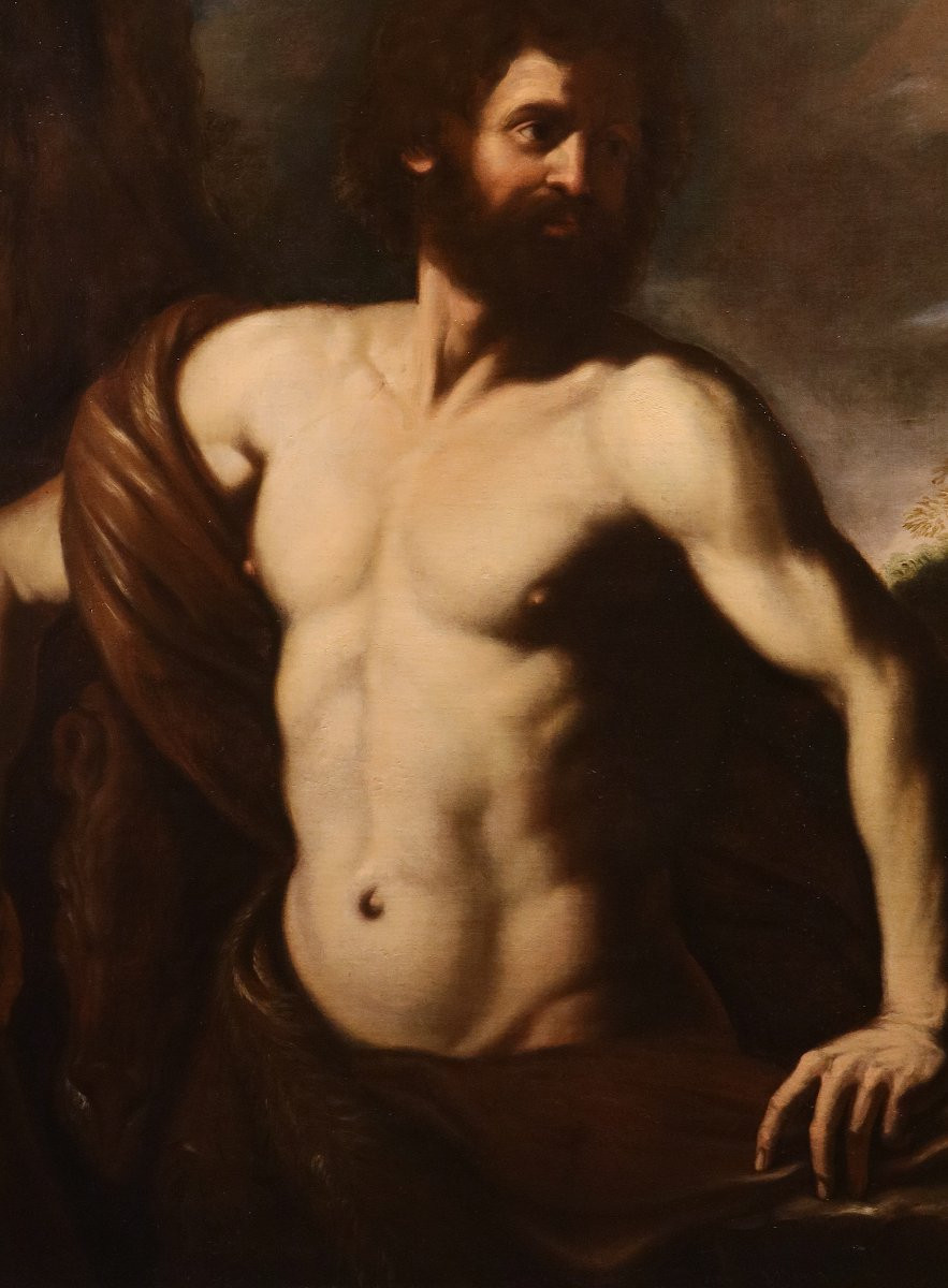 Hercules, Workshop Of Giovanni Francesco Barbieri, Il Guercino (1591–1666)-photo-2