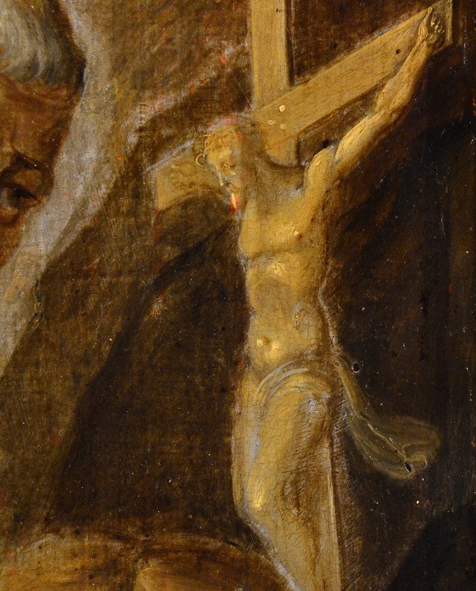 Saint Jérôme, Prospero Fontana (Bologne 1512 - 1597) entourage de-photo-4