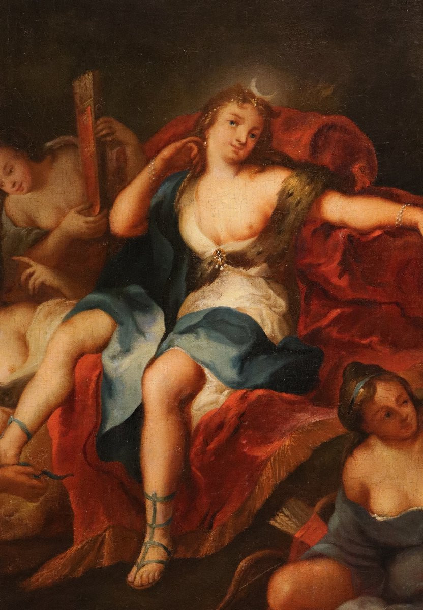 Diane et ses nymphes, Antoine Coypel (Paris, 1661 - 1722) Atelier-photo-3