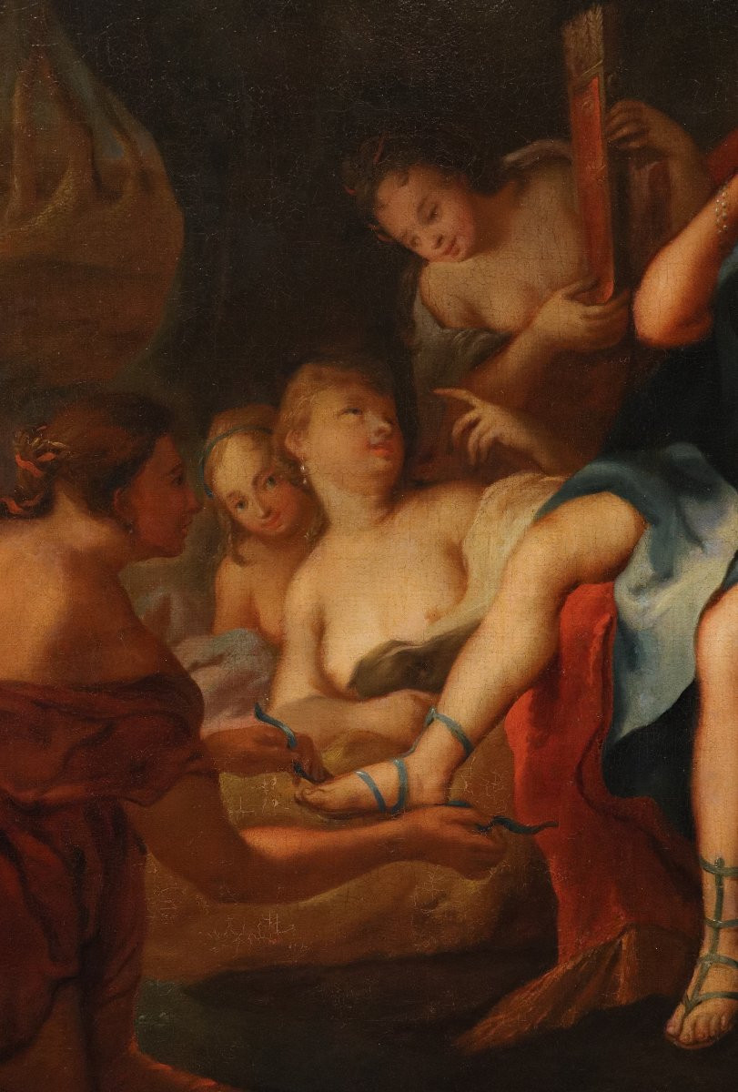 Diane et ses nymphes, Antoine Coypel (Paris, 1661 - 1722) Atelier-photo-4