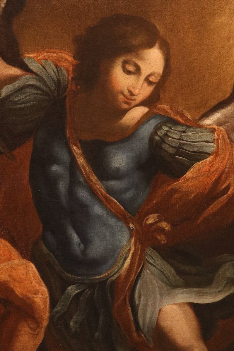 The Archangel Michael, Guido Reni (bologna, 1575–1642) Follower Of-photo-3